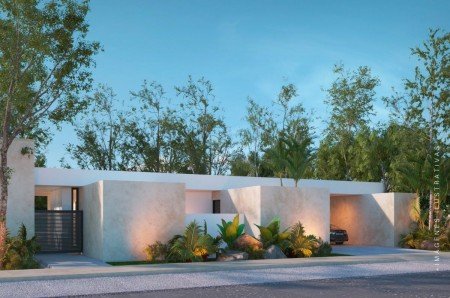 Casa en venta en privada Dzidzil-Ha en merida de una planta y 3 habitaciones 931